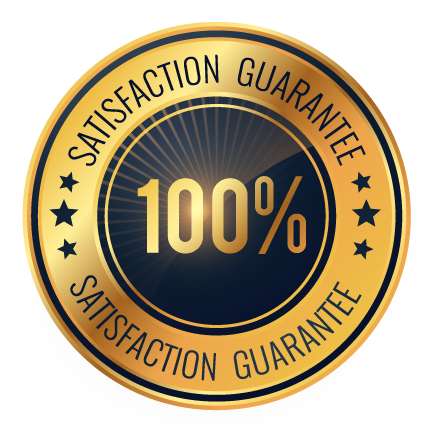 100% Satisfaction Guarantee
